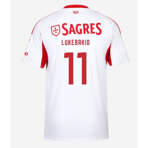Moški Nogometni dresi Benfica Dodi Lukebakio #11 Tretji 2025-26 Kratek Rokav